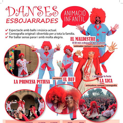 DANSES ESBOJARRADES- ANIMACIÓ
