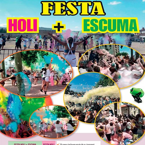 FESTA HOLI+ ESPUMA